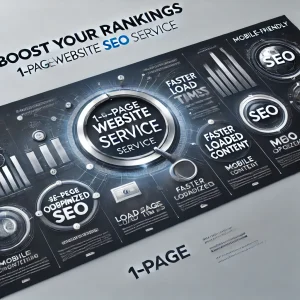 1-Page Website SEO Service