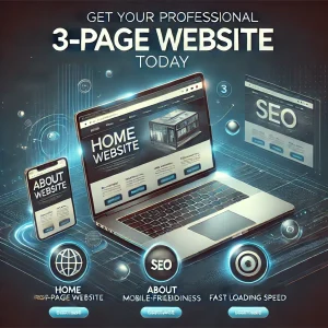 3-page website