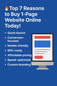 buy 1-page website online